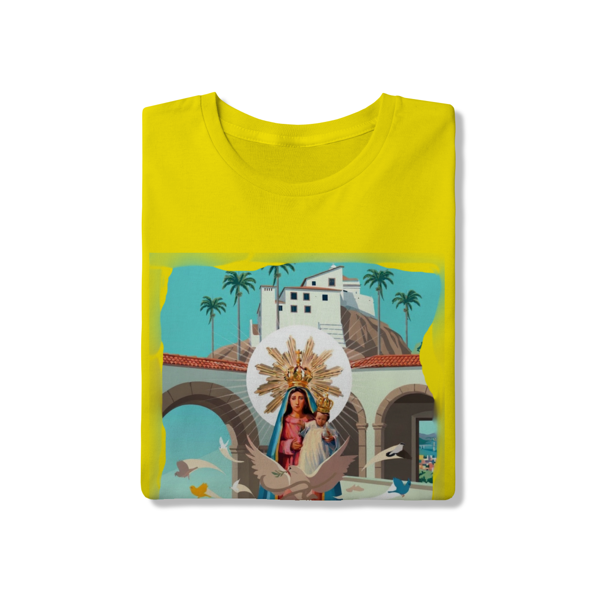 Camiseta Convento da Penha | Pray Style (estampa na frente)