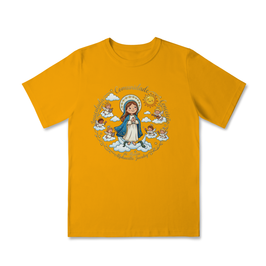 Camisa infantil Imaculadinha - Comunidade Imaculada Conceição de Maria