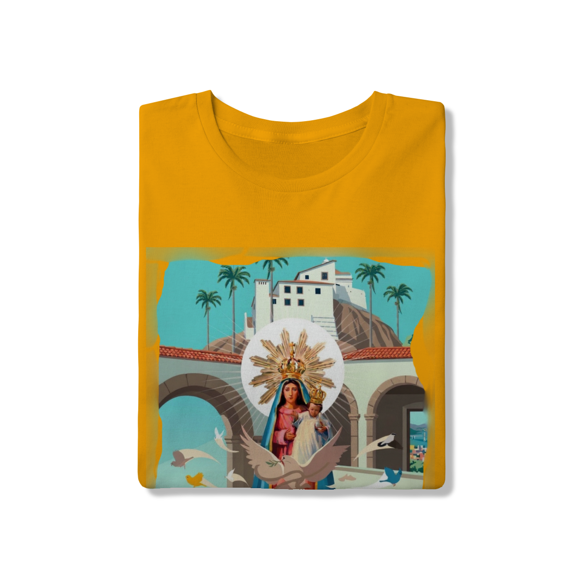 Camiseta Convento da Penha | Pray Style (estampa na frente)