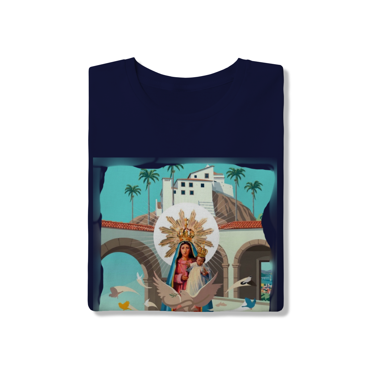 Camiseta Convento da Penha | Pray Style (estampa na frente)