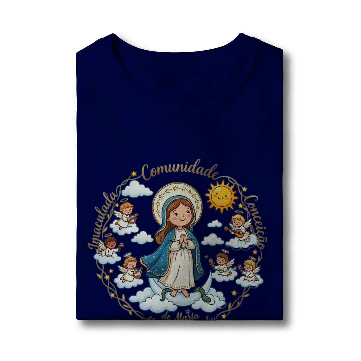 Camisa infantil Imaculadinha - Comunidade Imaculada Conceição de Maria