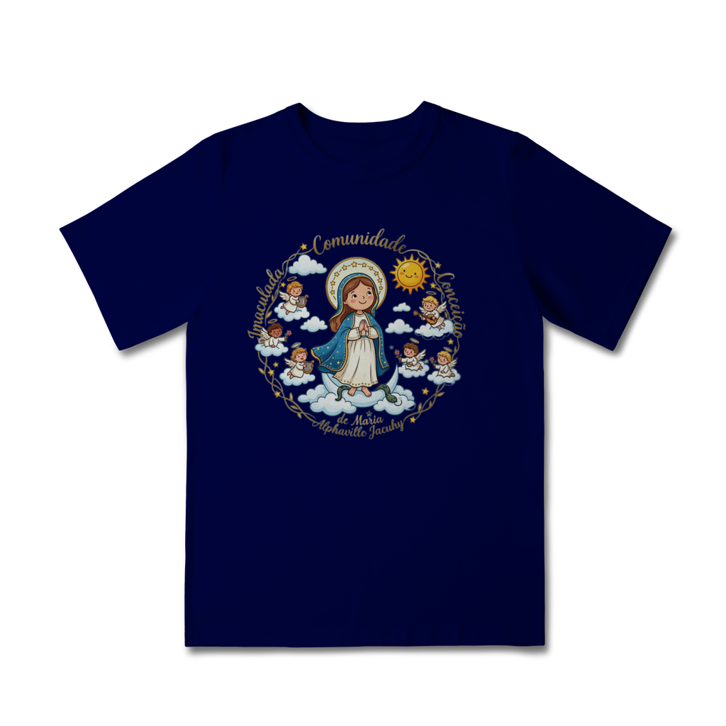 Camisa infantil Imaculadinha - Comunidade Imaculada Conceição de Maria