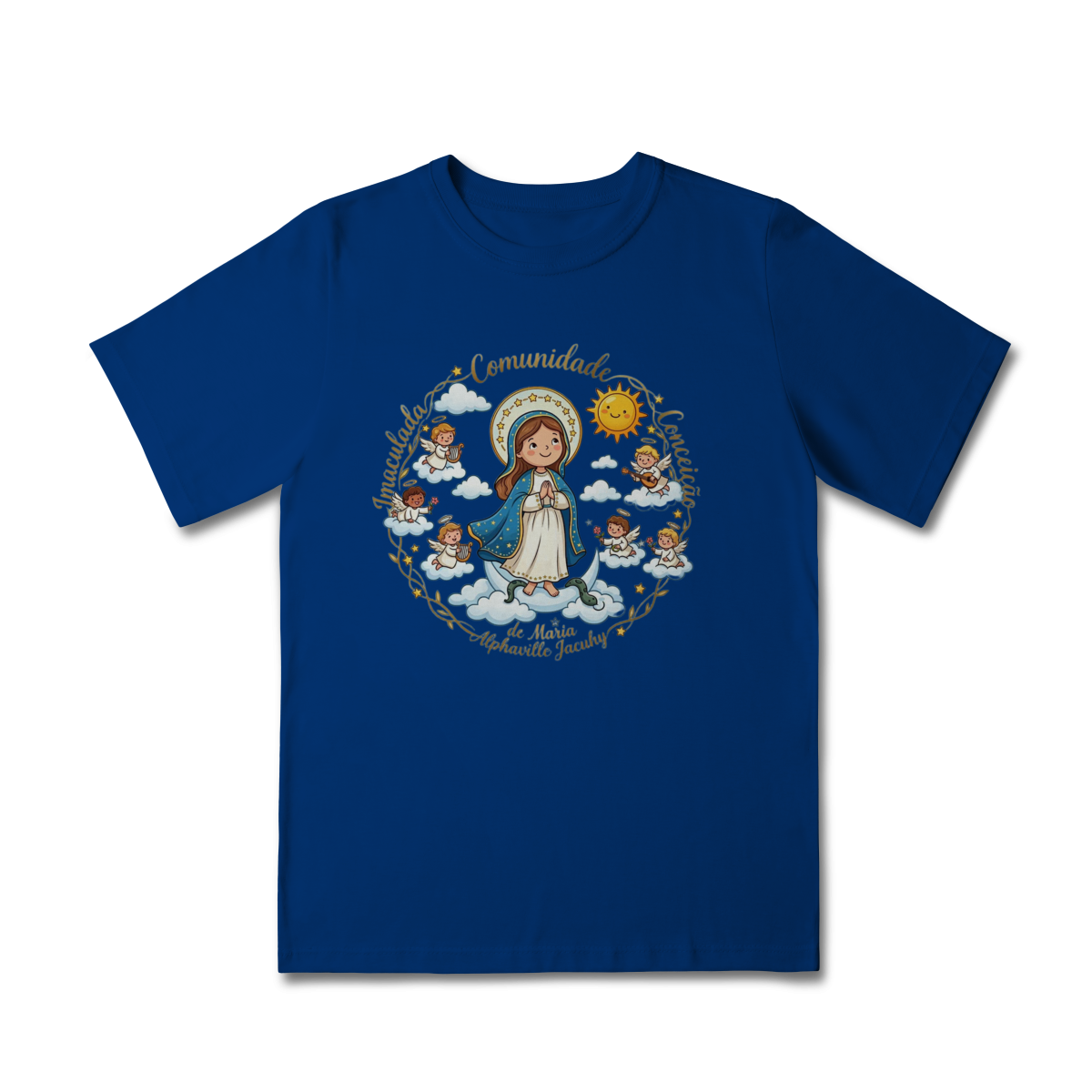 Camisa infantil Imaculadinha - Comunidade Imaculada Conceição de Maria