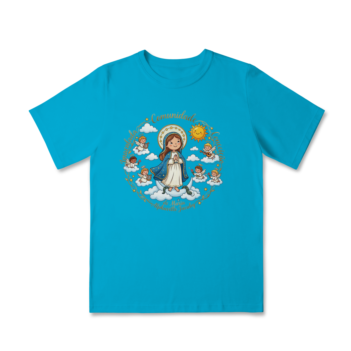 Camisa infantil Imaculadinha - Comunidade Imaculada Conceição de Maria