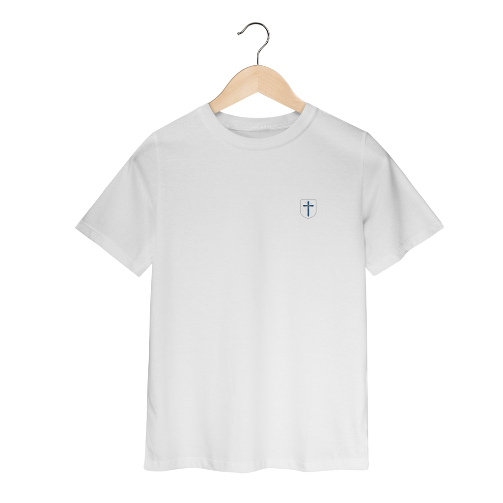Camiseta Infantil Católico, Vascaíno e Filho de Maria | Pray Style