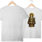 Camiseta Católica Santa Clara de Assis | Pray Style