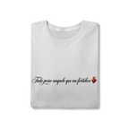 Camiseta Católica "Tudo Posso Naquele que Me Fortalece" | Pray Style