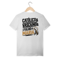 Camiseta Católico, Vascaíno e Filho de Maria - Dourado | Pray Style
