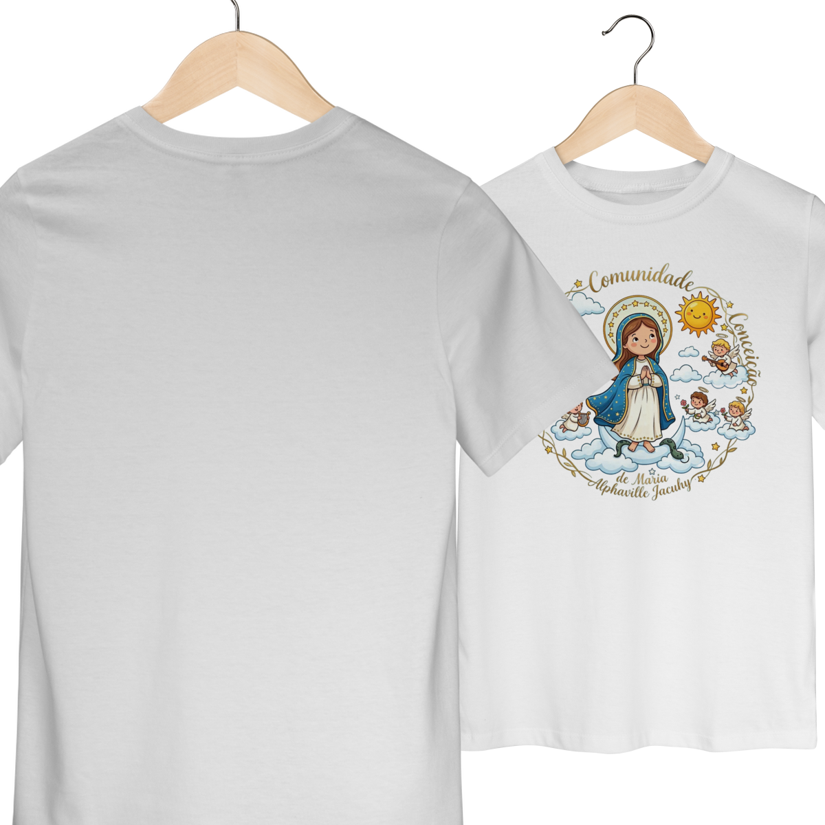 Camisa infantil Imaculadinha - Comunidade Imaculada Conceição de Maria