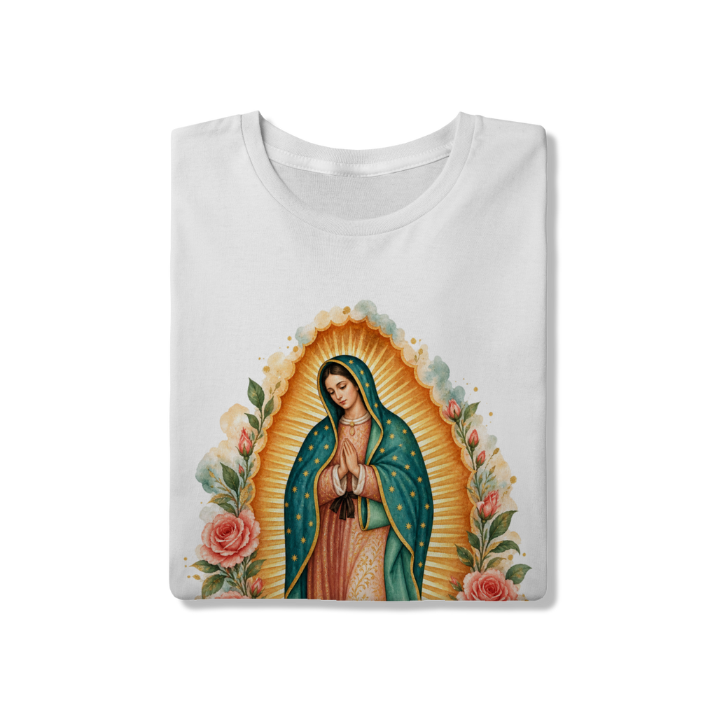 Camiseta Nossa Senhora de Guadalupe – Devoção e Fé