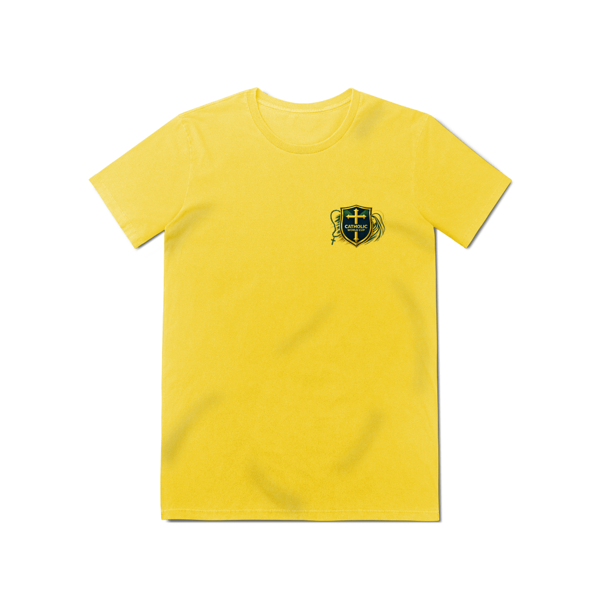 Brasil de Fé | Camisa 10 Adulto Estonada – Coleção 2026 - Pray Style