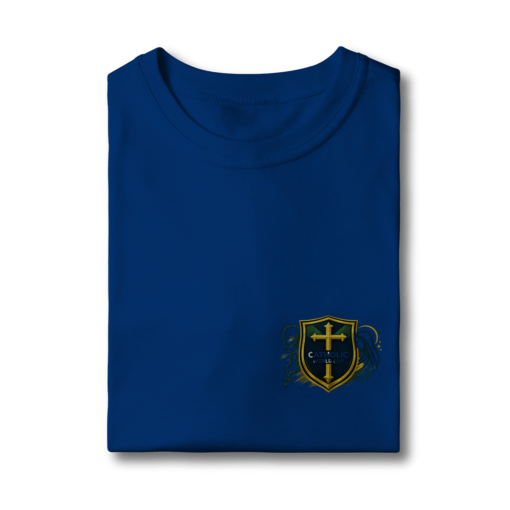 Brasil de Fé | Camisa 10 | Infantil Quality (2 a 8) – Coleção 2026 - Pray Style