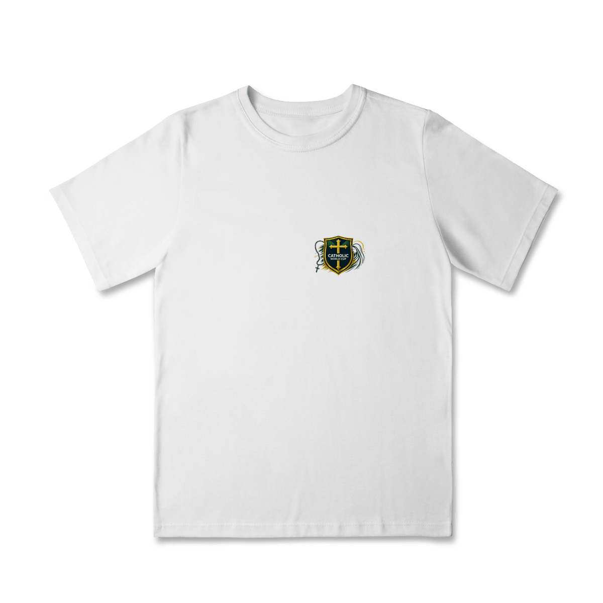 Brasil de Fé | Camisa 10 | Infantil Quality (2 a 8) – Coleção 2026 - Pray Style