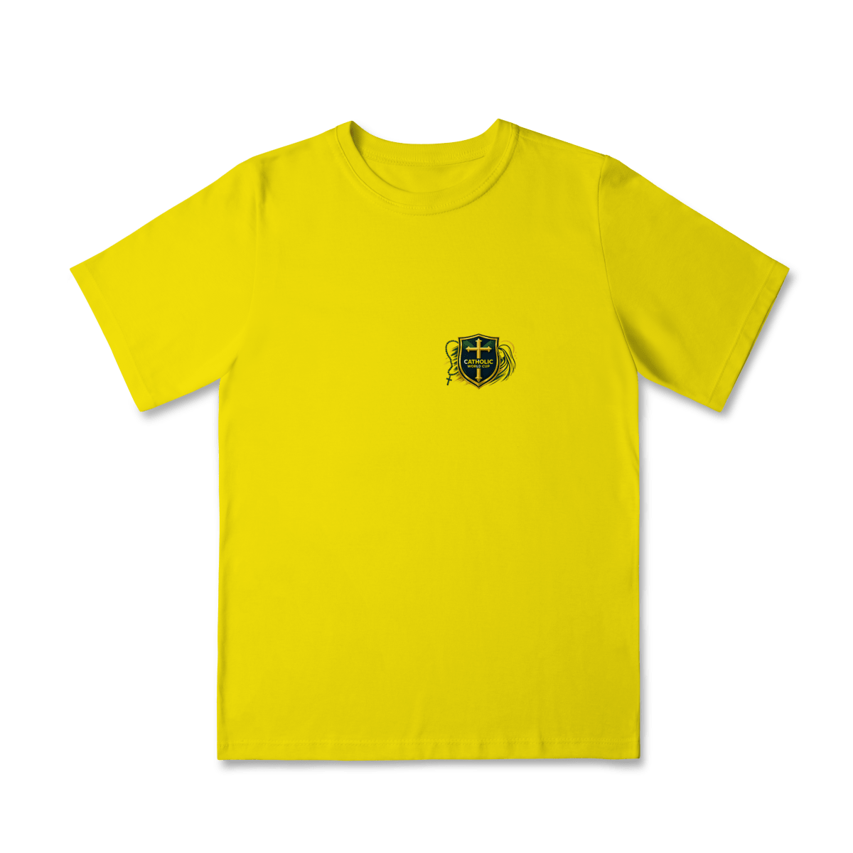 Brasil de Fé | Camisa 10 | Infantil Quality (2 a 8) – Coleção 2026 - Pray Style