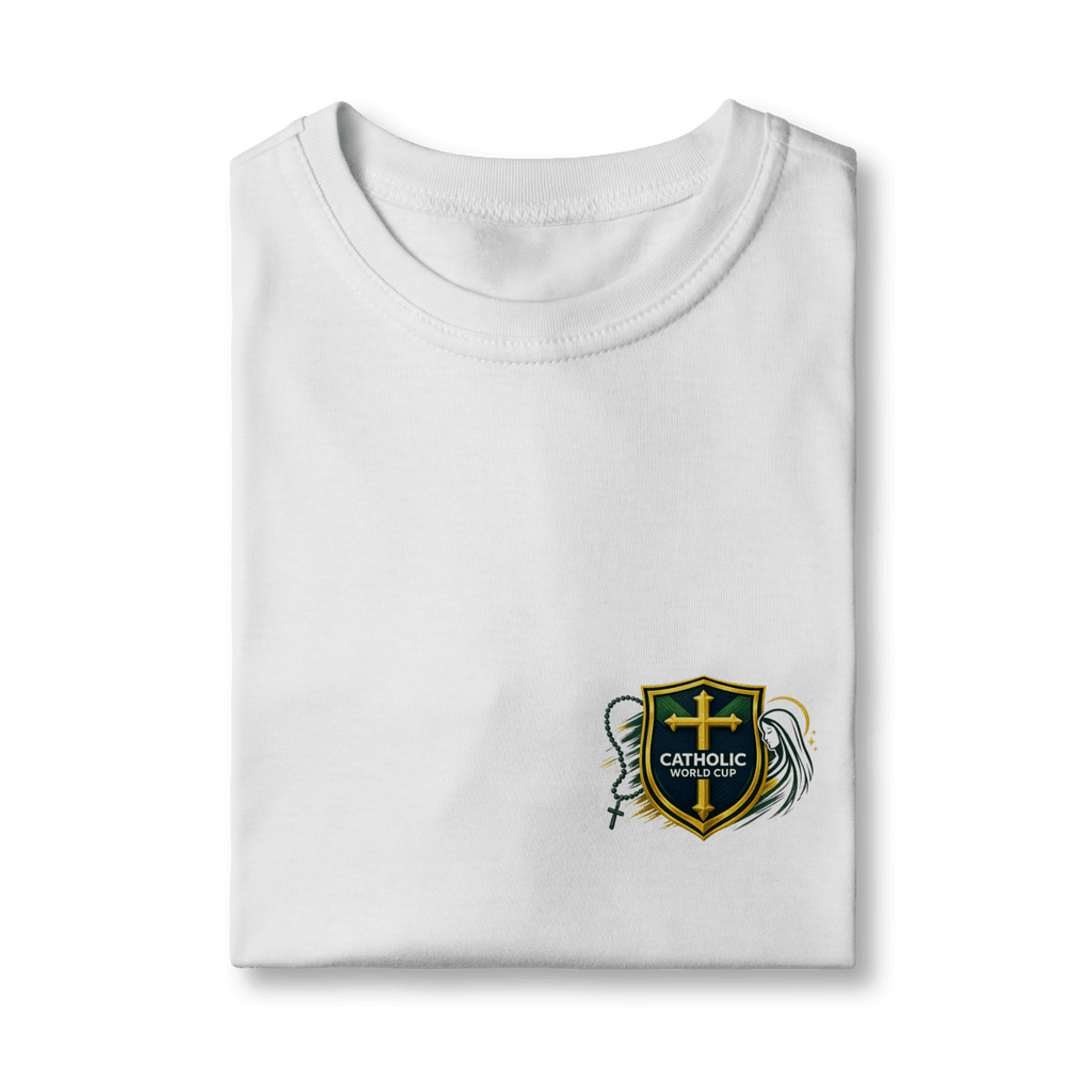 Brasil de Fé | Camisa 10 | Infantil Quality (2 a 8) – Coleção 2026 - Pray Style