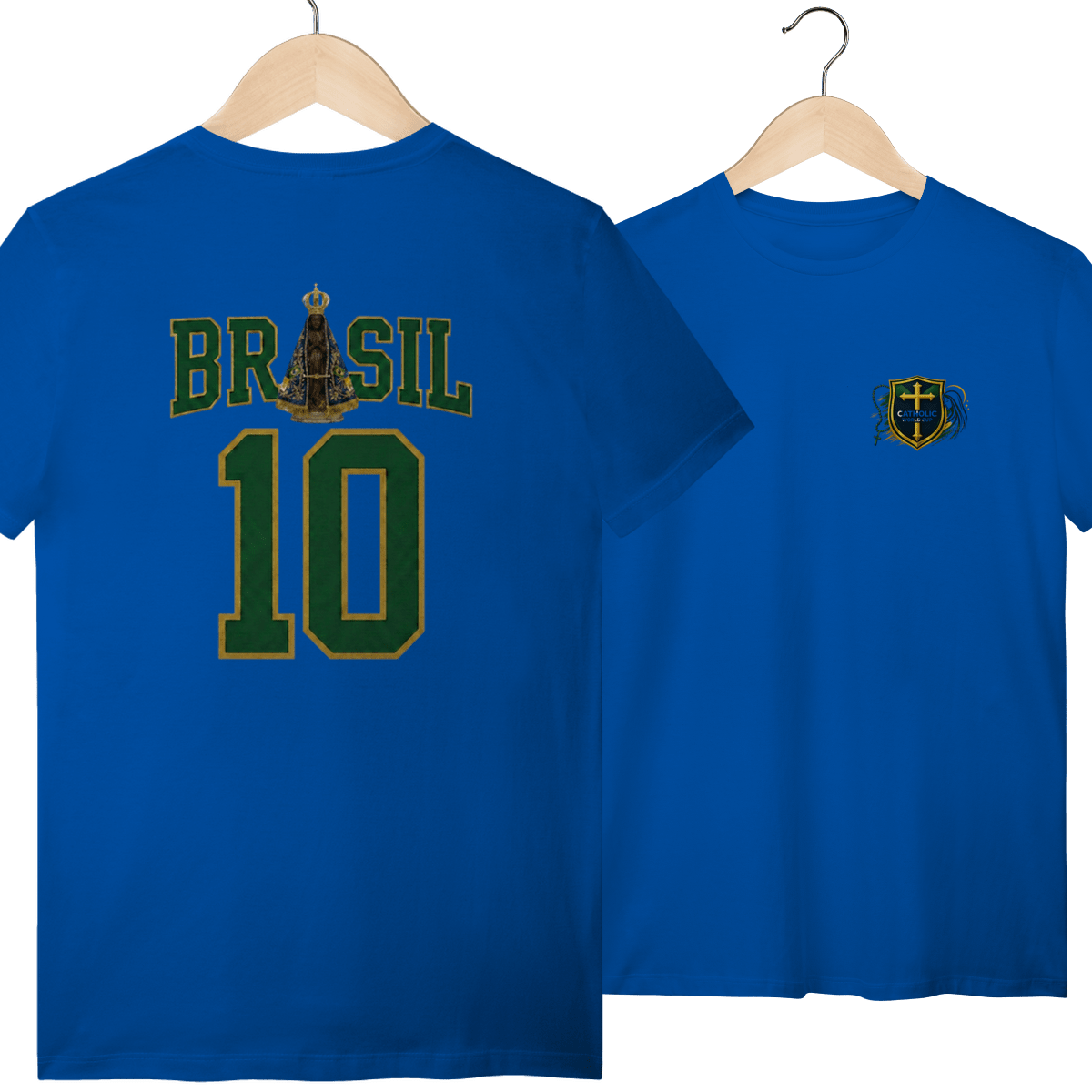 Brasil de Fé | Camisa 10 Quality Adulto – Coleção 2026 - Pray Style