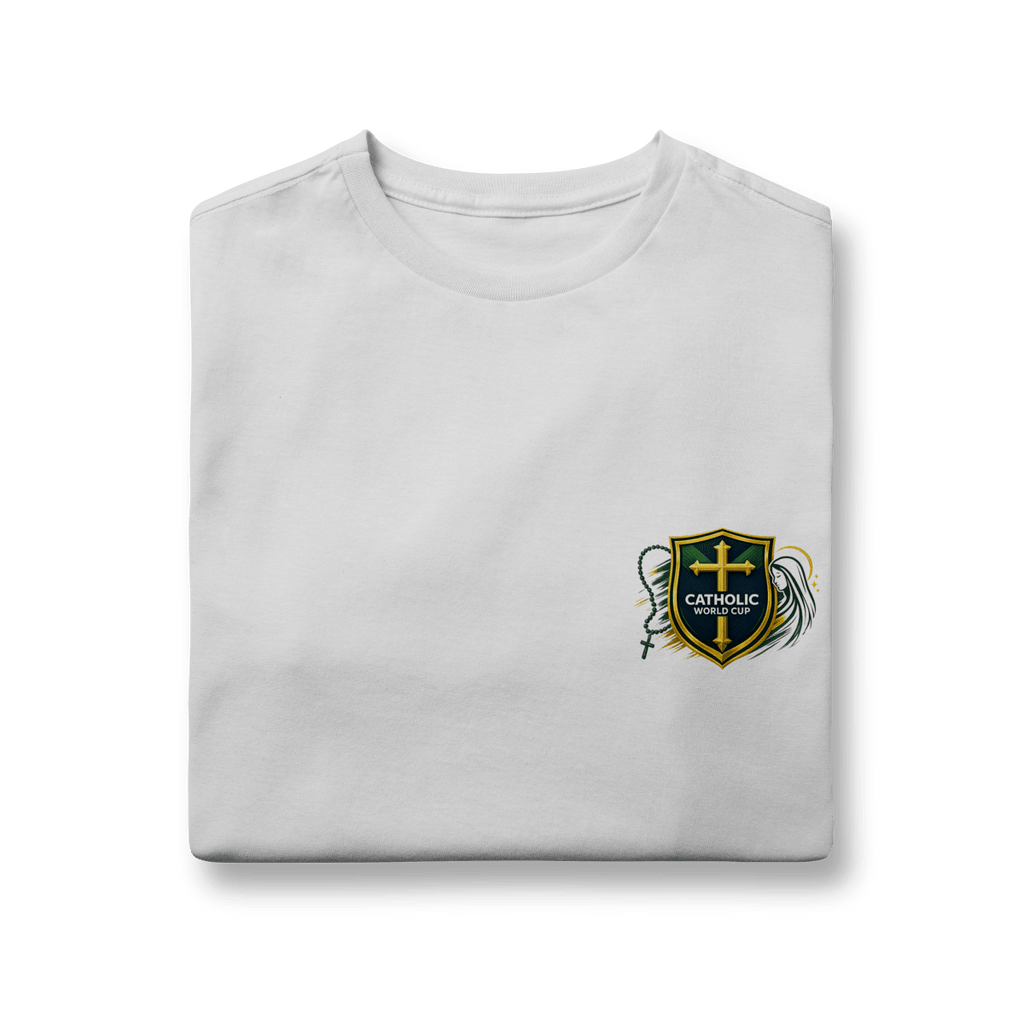 Brasil de Fé | Camisa 10 | Quality Infantil (10 A 14) – Coleção 2026 - Pray Style