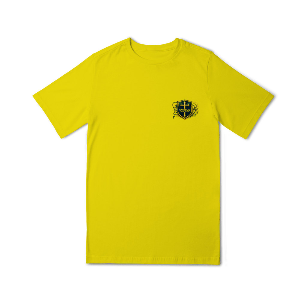 Brasil de Fé | Camisa 10 | Quality Infantil (10 A 14) – Coleção 2026 - Pray Style