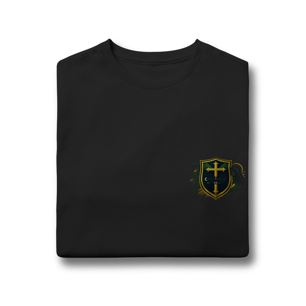 Brasil de Fé | Camisa 10 | Quality Infantil (10 A 14) – Coleção 2026 - Pray Style