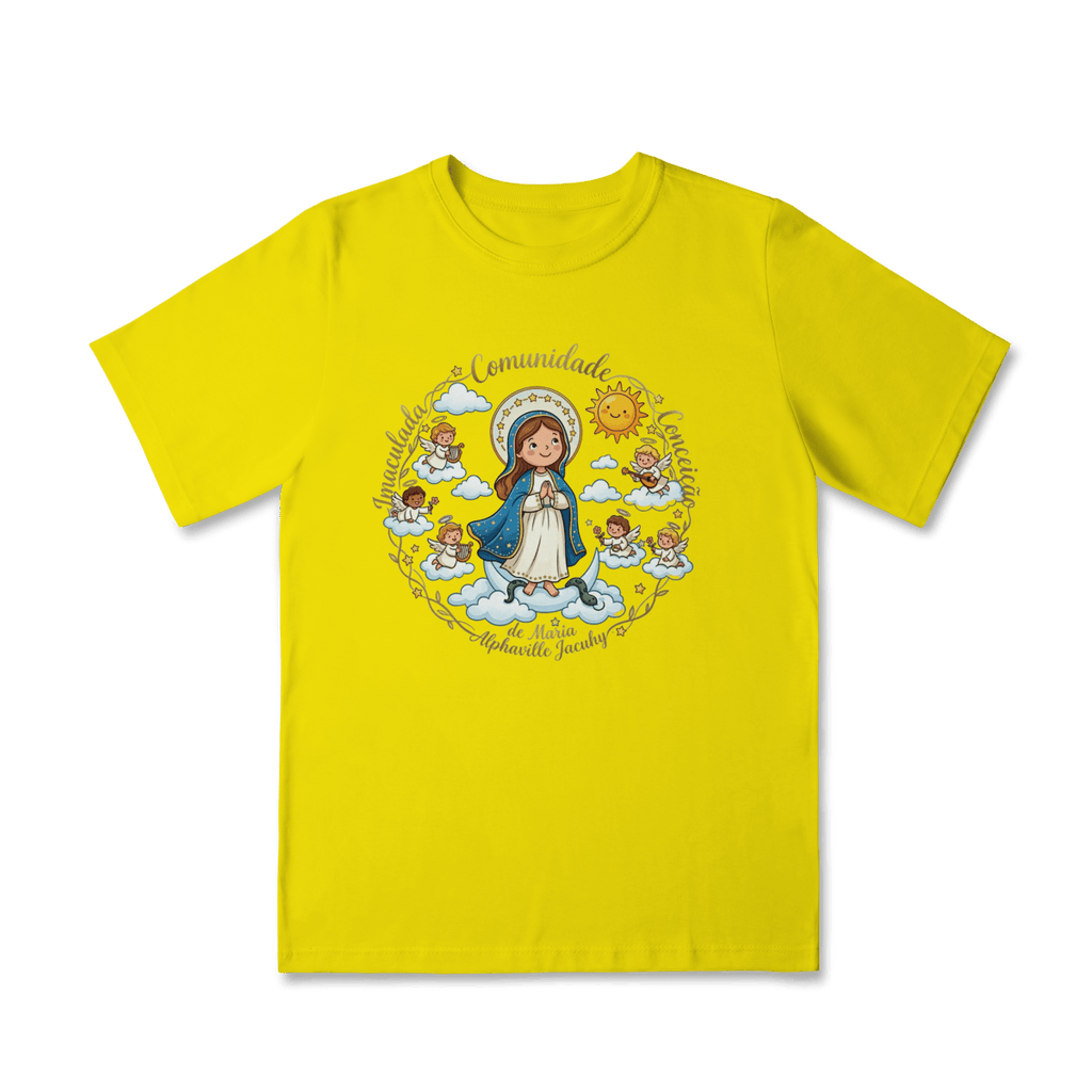 Camisa infantil Imaculadinha - Comunidade Imaculada Conceição de Maria - Pray Style