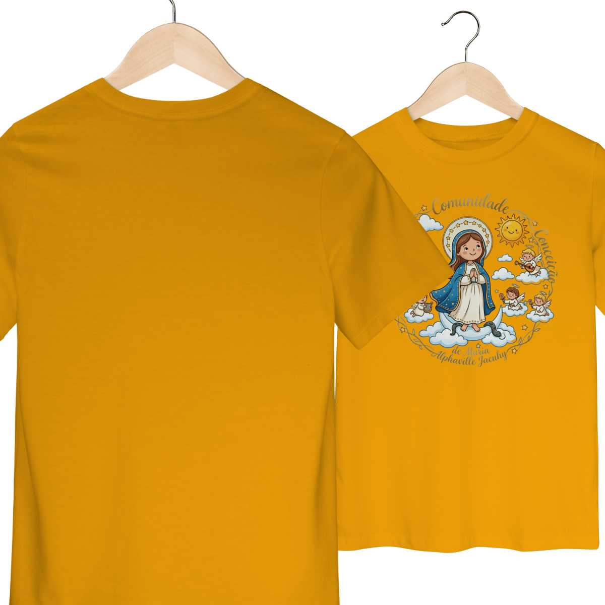 Camisa infantil Imaculadinha - Comunidade Imaculada Conceição de Maria - Pray Style