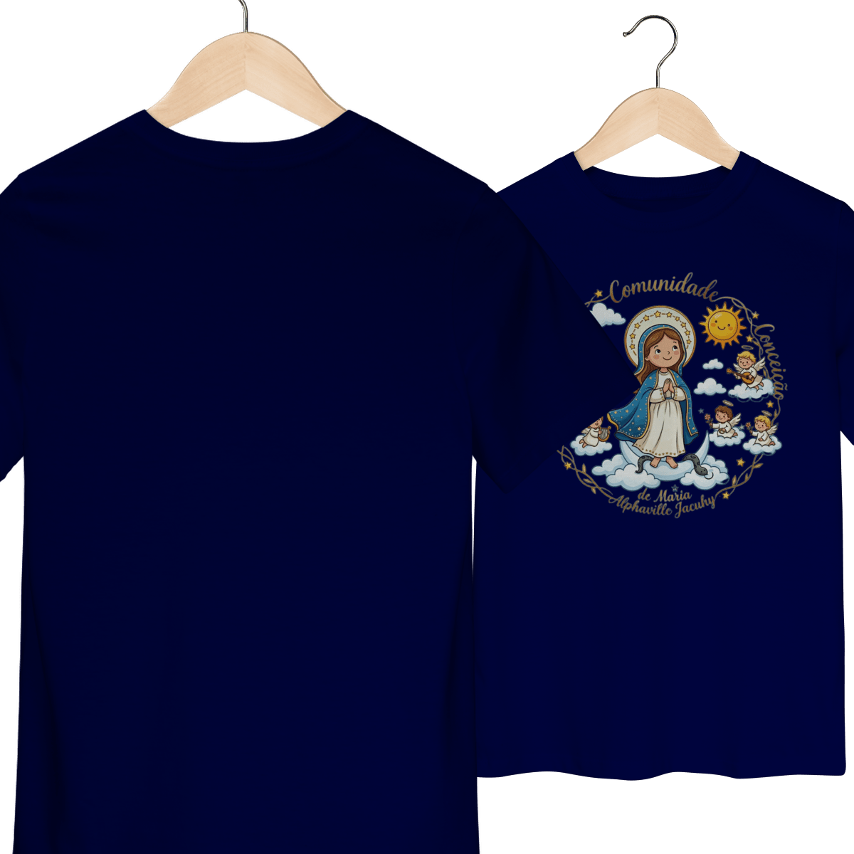 Camisa infantil Imaculadinha - Comunidade Imaculada Conceição de Maria - Pray Style