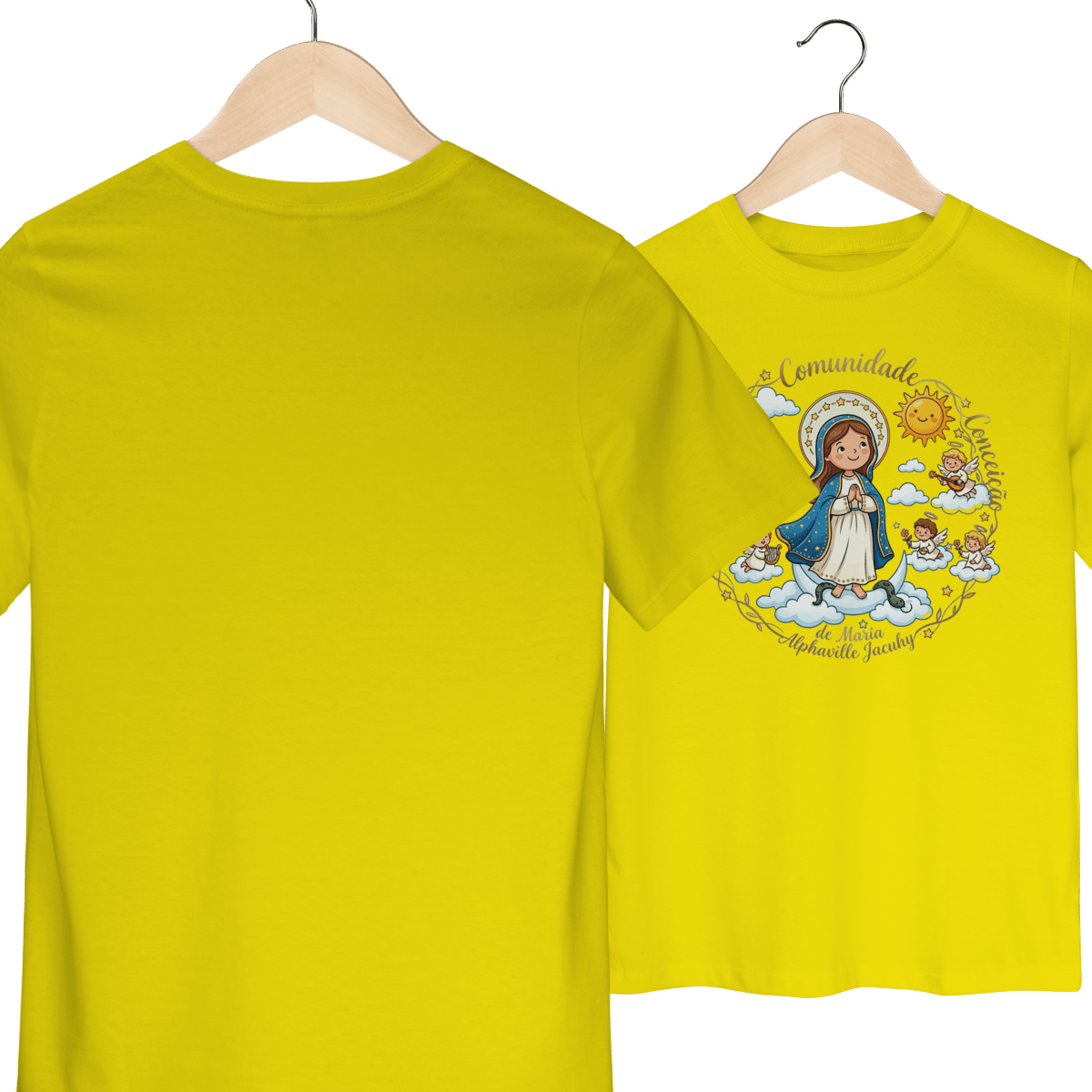 Camisa infantil Imaculadinha - Comunidade Imaculada Conceição de Maria - Pray Style