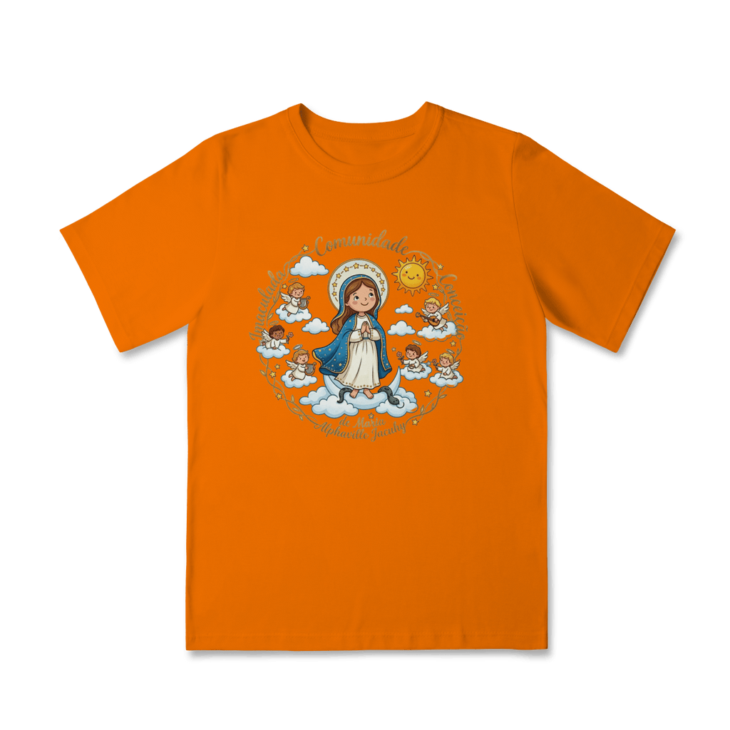 Camisa infantil Imaculadinha - Comunidade Imaculada Conceição de Maria - Pray Style