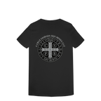 Camiseta Católica Medalha de São Bento – Estampa nas Costas | Pray Style - Pray Style