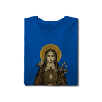 Camiseta Católica Santa Clara de Assis | Pray Style - Pray Style