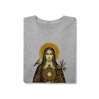 Camiseta Católica Santa Clara de Assis | Pray Style - Pray Style