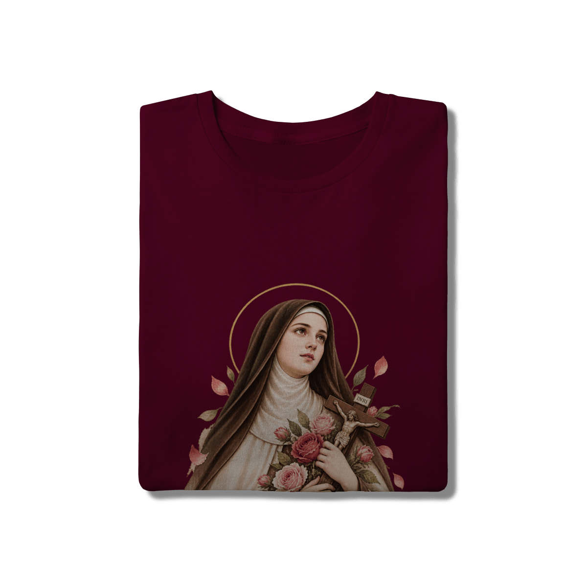Camiseta Católica Santa Teresinha do Menino Jesus | Pray Style - Pray Style