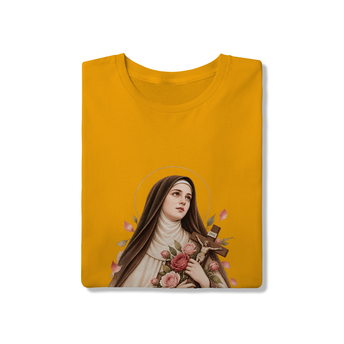 Camiseta Católica Santa Teresinha do Menino Jesus | Pray Style - Pray Style