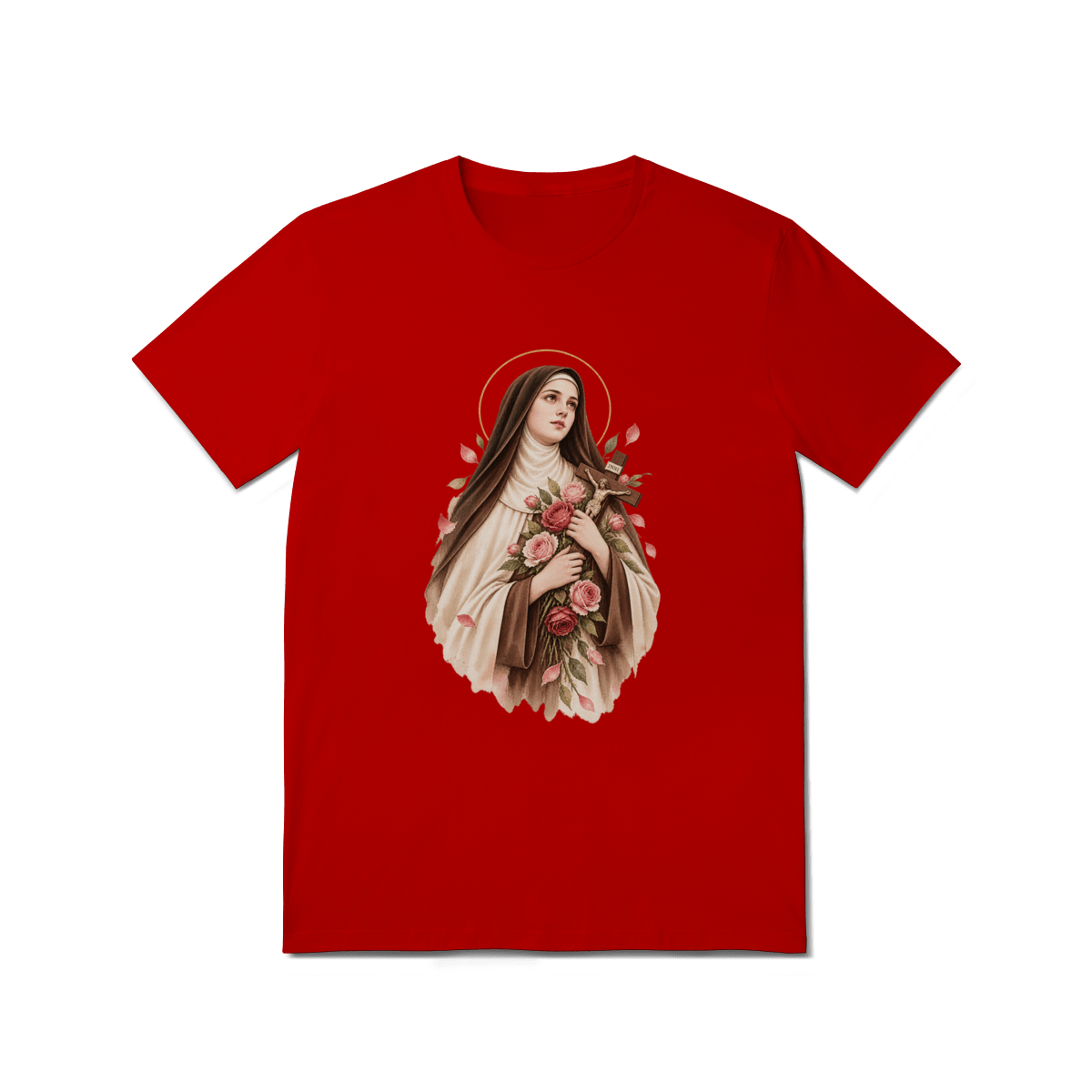 Camiseta Católica Santa Teresinha do Menino Jesus | Pray Style - Pray Style