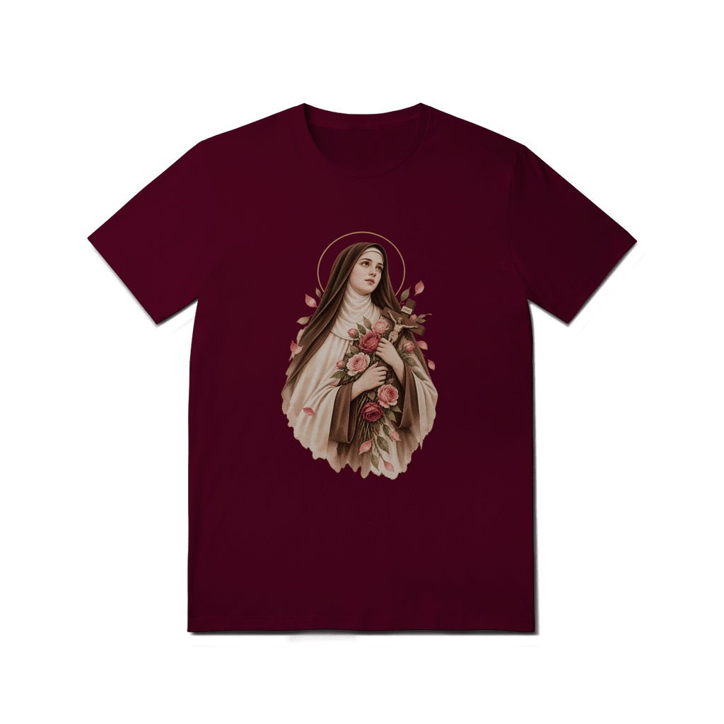 Camiseta Católica Santa Teresinha do Menino Jesus | Pray Style - Pray Style