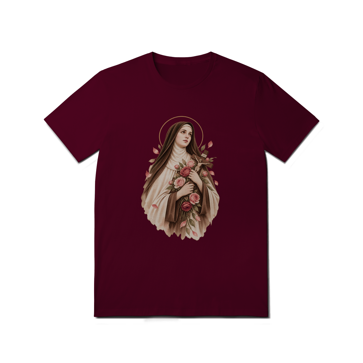 Camiseta Católica Santa Teresinha do Menino Jesus | Pray Style - Pray Style