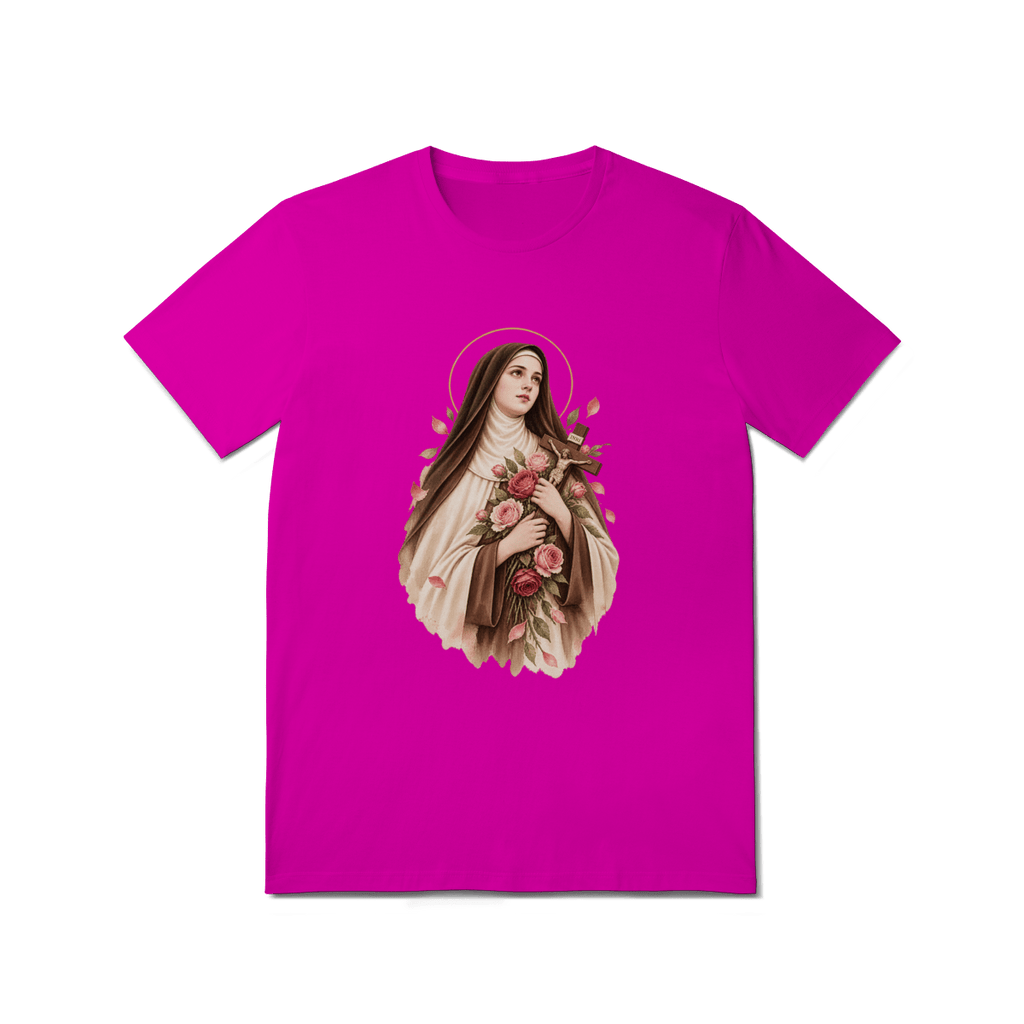 Camiseta Católica Santa Teresinha do Menino Jesus | Pray Style - Pray Style