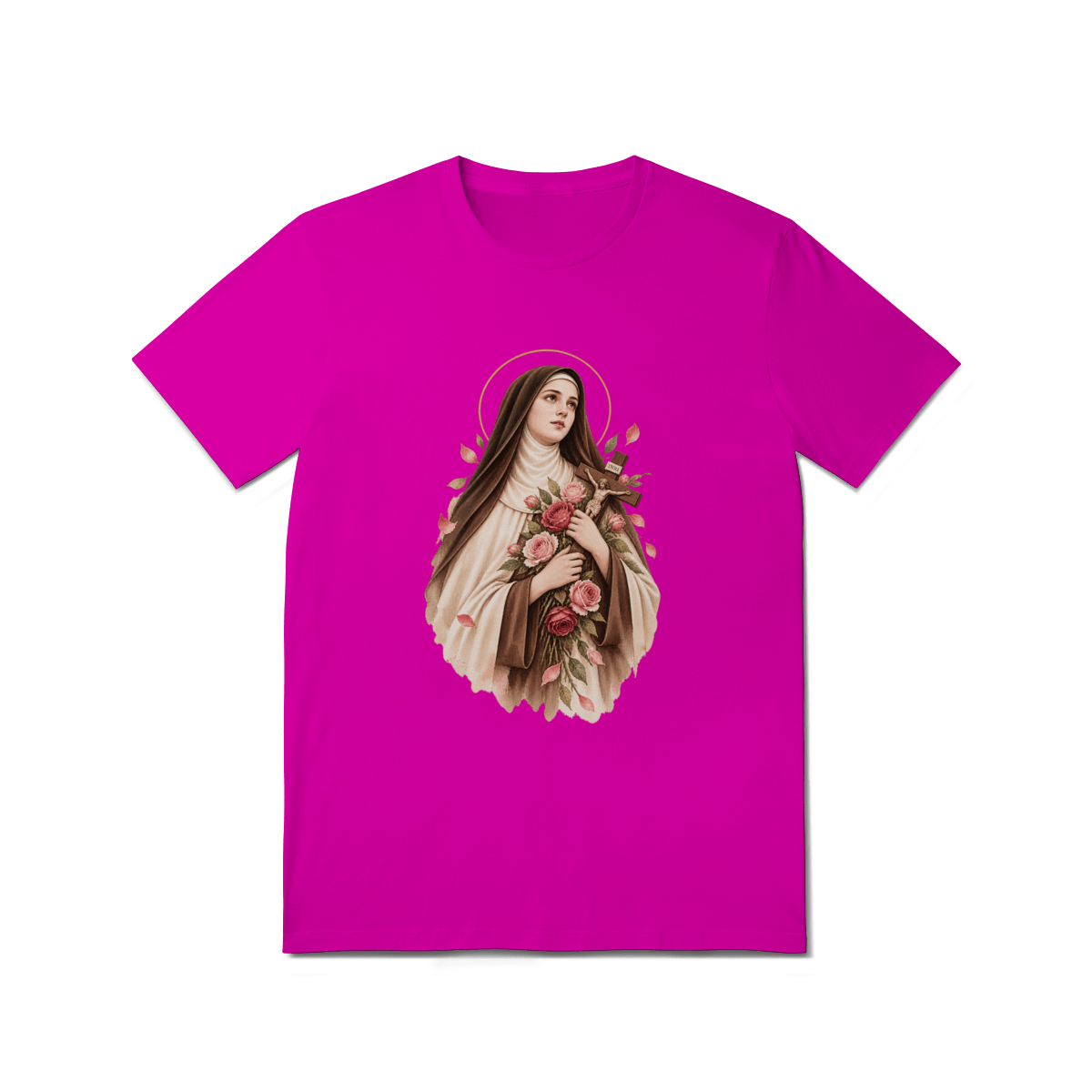 Camiseta Católica Santa Teresinha do Menino Jesus | Pray Style - Pray Style