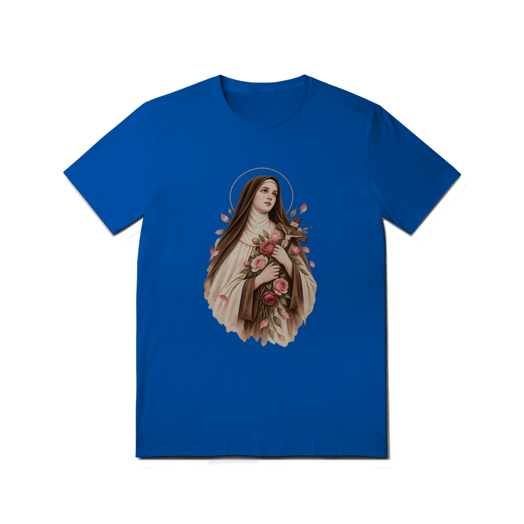 Camiseta Católica Santa Teresinha do Menino Jesus | Pray Style - Pray Style