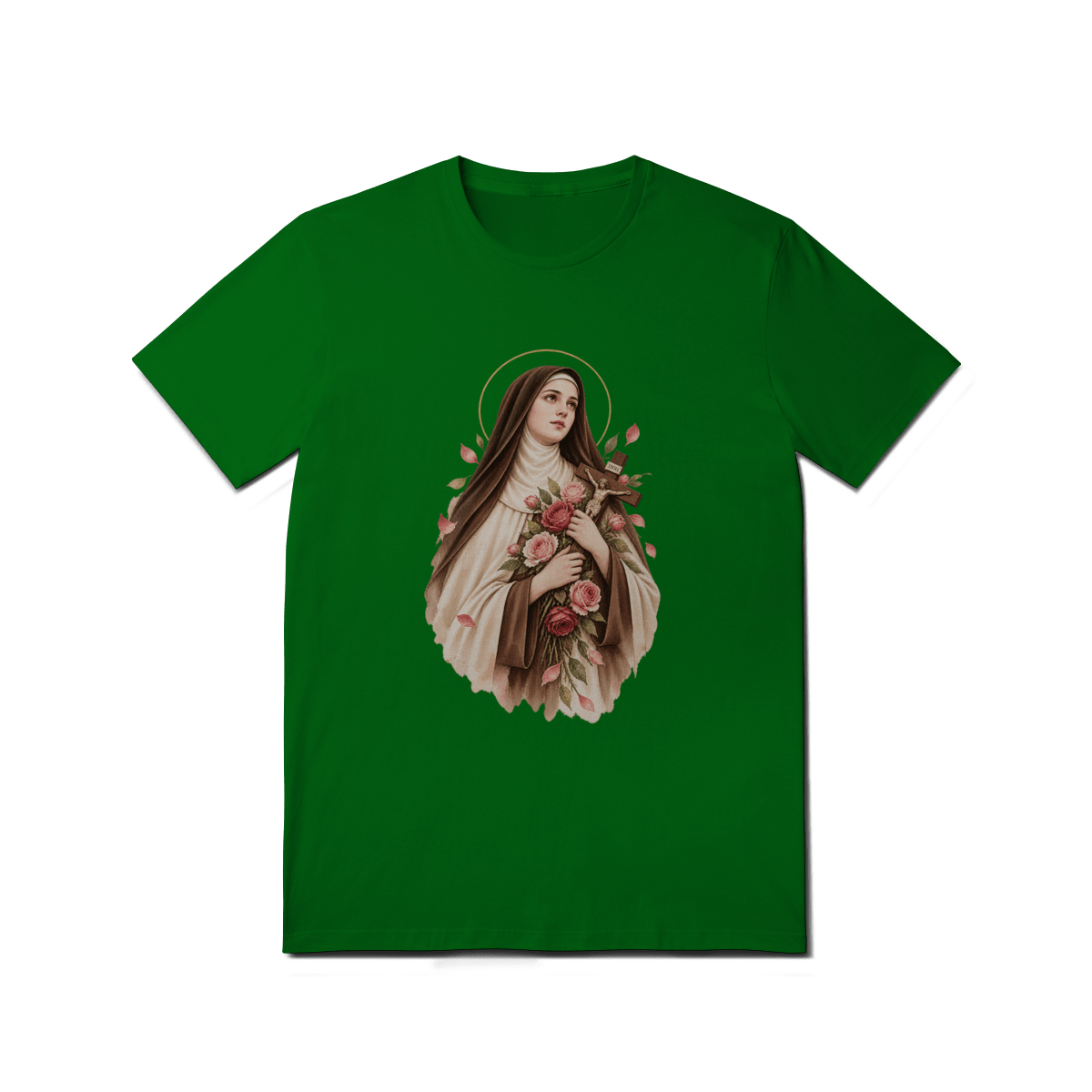 Camiseta Católica Santa Teresinha do Menino Jesus | Pray Style - Pray Style