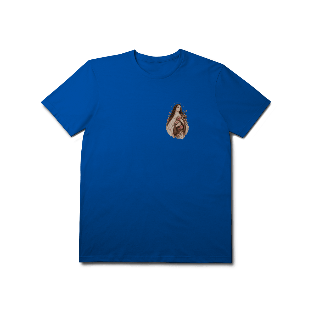 Camiseta Católica Santa Teresinha do Menino Jesus Prime | Estampa Minimalista - Pray Style