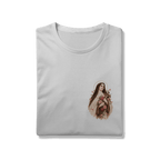 Camiseta Católica Santa Teresinha do Menino Jesus Prime | Estampa Minimalista - Pray Style