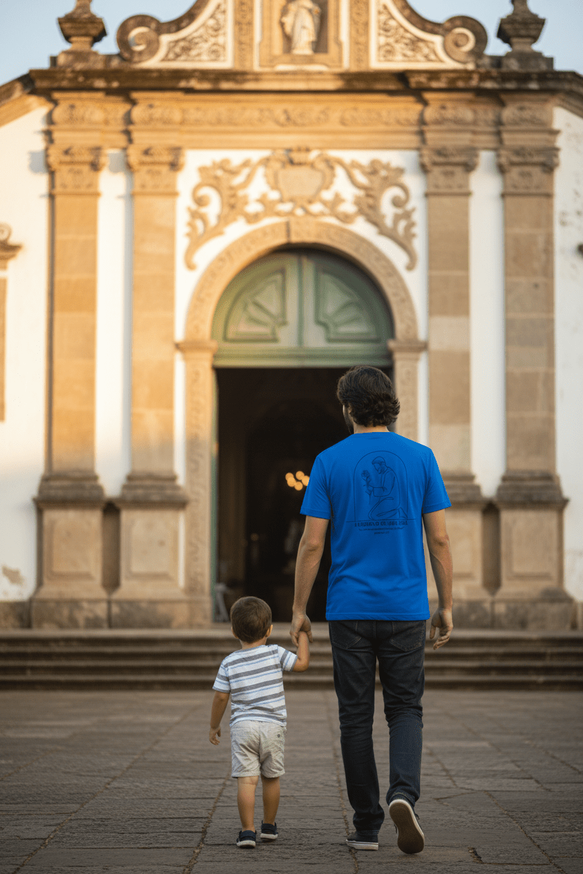 Camiseta Católica São José | Pray Style - Pray Style