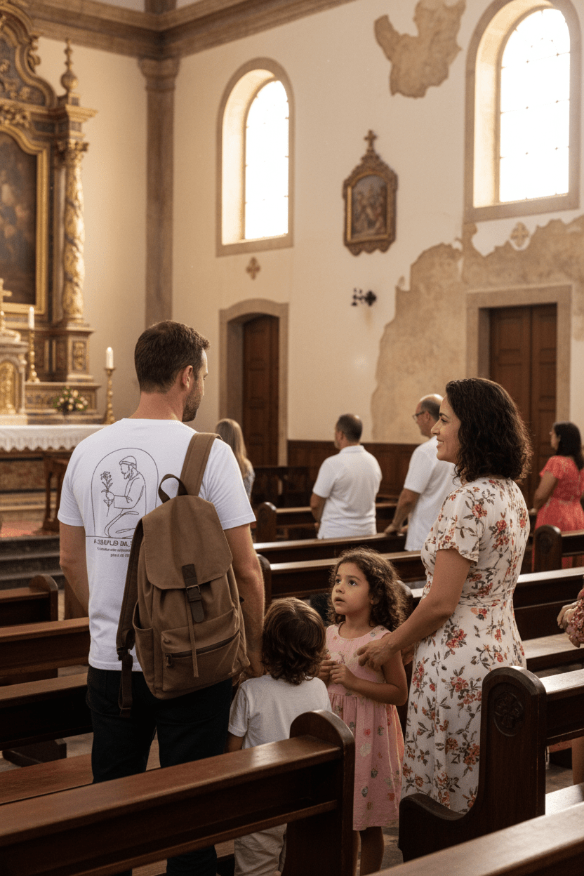 Camiseta Católica São José | Pray Style - Pray Style