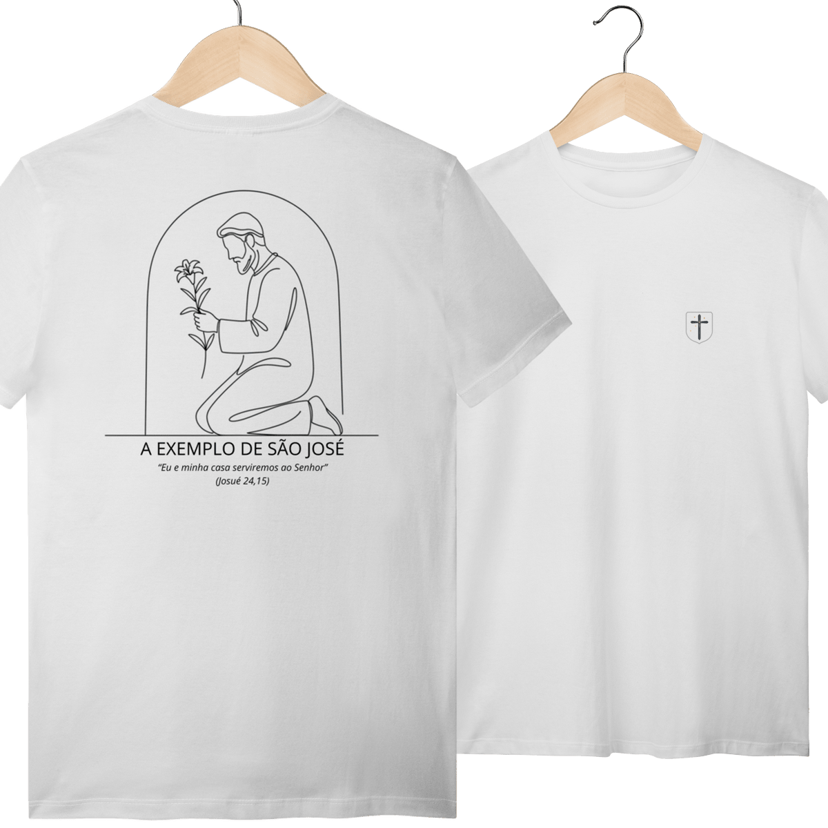Camiseta Católica São José | Pray Style - Pray Style