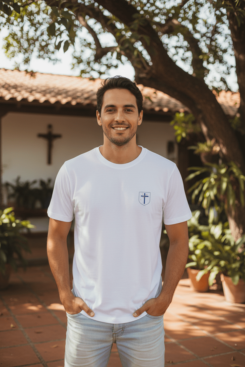 Camiseta Católica São Miguel Arcanjo | Pray Style - Pray Style