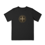 Camiseta Infantil Católica São Bento Dourada - Pray Style