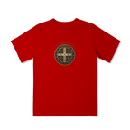 Camiseta Infantil Católica São Bento Dourada - Pray Style