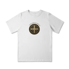 Camiseta Infantil Católica São Bento Dourada - Pray Style