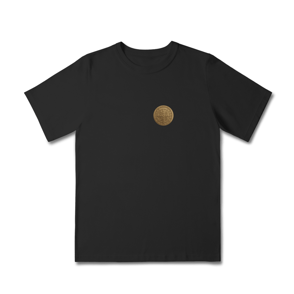 Camiseta Infantil Medalha de São Bento - Pray Style